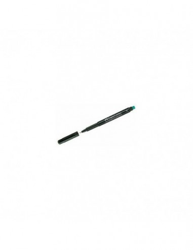 Faber Castell Μαρκαδόρος με Γόμα Ανεξίτηλος F - Μαύρο