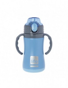 Μεταλλικός EcoLife Θερμός Μπλε 300ml