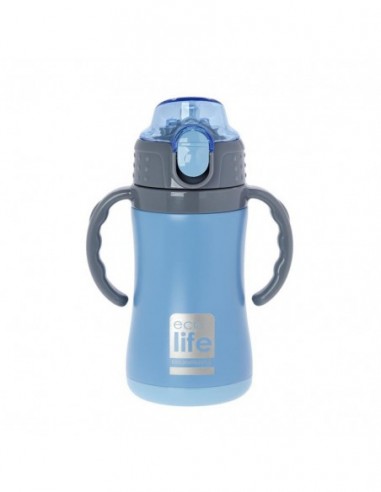 Μεταλλικός EcoLife Θερμός Μπλε 300ml