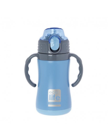 Μεταλλικός EcoLife Θερμός Μπλε 300ml
