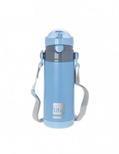 Μεταλλικός EcoLife Θερμός Μπλε 400ml