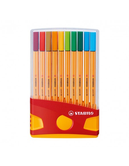 Μαρκαδόροι Stabilo Point 88 20τμχ