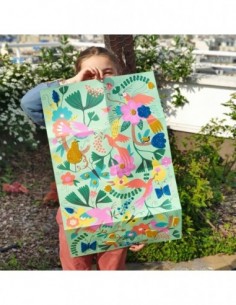 My Activity Pouch - Giant Glitter Poster Fantastic Birds 2