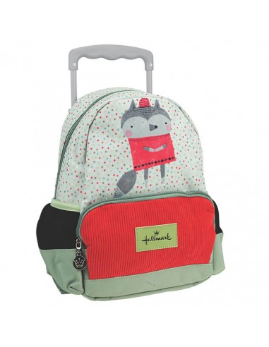 Trolley School bag - Mini Raccoon