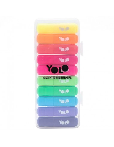 Yolo set 10 mini Scented Highlighters