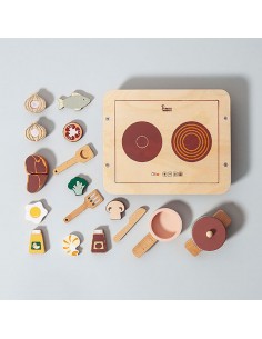 Ξύλινο Σετ Φαγητού Petit... 2