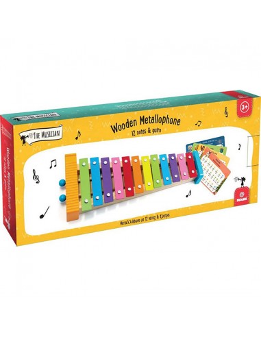 Svoora Colorful Metallophone 12 notes