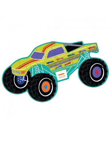 Floss&Rock Puzzle - Cars Monster Truck