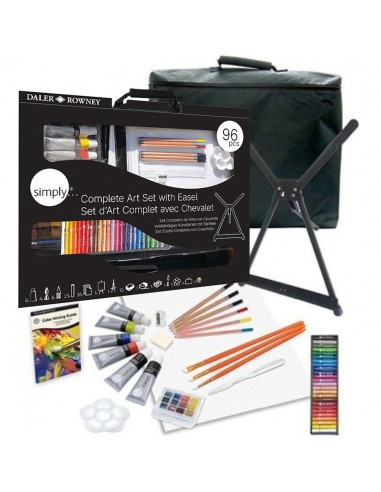 Set Daler Rowney Complete Art 96pcs
