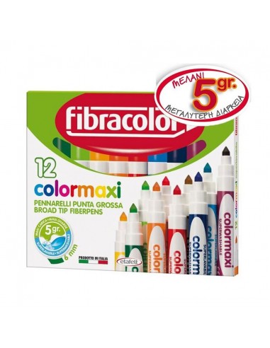Jumbo Colormaxi Markers 12 pcs...