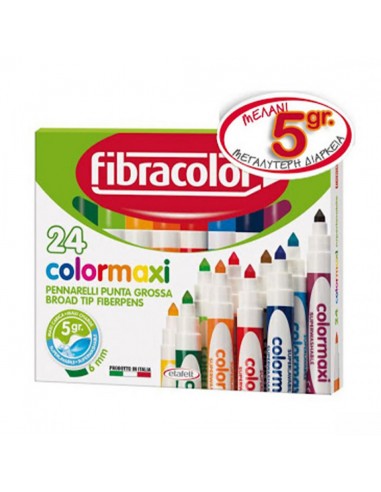 Jumbo Colormaxi Markers 24pcs 5gr...