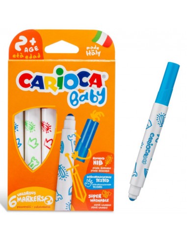 Markers Carioca BABY 2+  6pcs