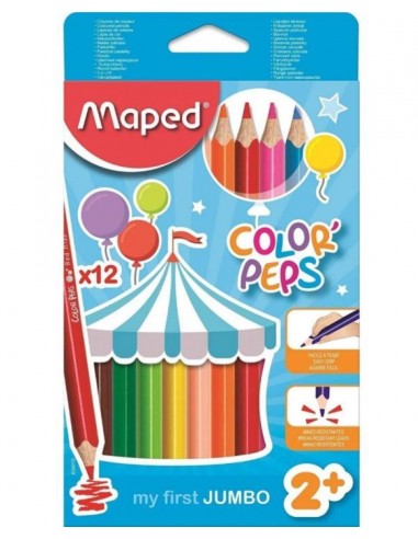 Maped Color Peps My First Jumbo 12τμχ