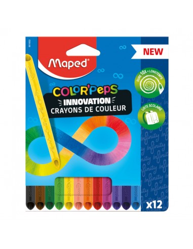 Ξυλομπογιές Maped Color Peps Infinity...