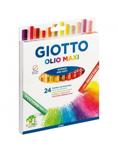 Giotto Oil Pastel Olio 7cm 24pcs