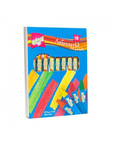 Oil Pastel Groovy 75mm 18pcs