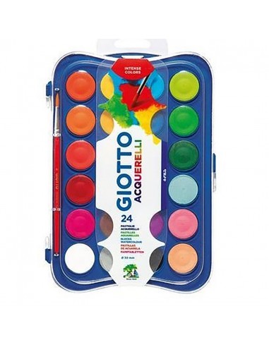 Giotto Νερομπογιά 24 Χρώματα