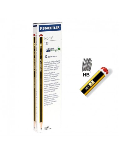 Staedtler Μολύβια 2HB Πακέτο 12τμχ 120-2