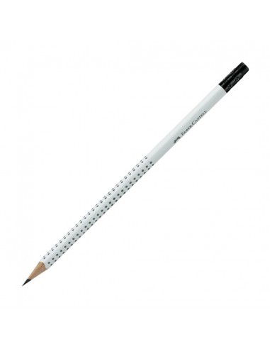 Μολύβι Grip 2001 με γόμα HB Άσπρο