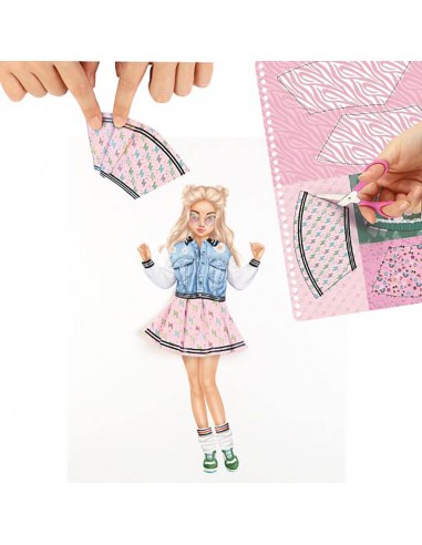 TOPModel Dress Me Up collage book