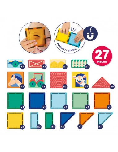 Ludi μαγνητικός πίνακας με 27...