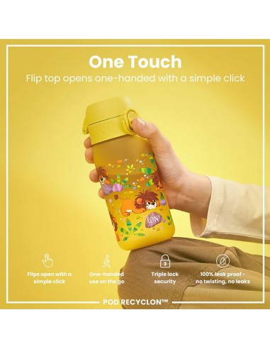 Πλαστικό Παγούρι 350ml - Lion Ion8