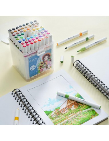 Ohuhu Water-based Coloring Markers...