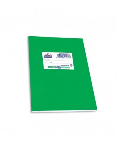 Skag Τετράδιο Μαθηματικών Β5 50φ 80gr Super Διεθνές - Πράσινο
